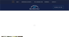 Desktop Screenshot of blueheronhillsgc.com